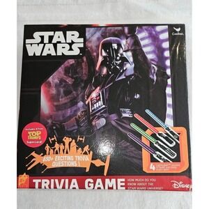 Disney Star Wars TRIVIA BOARD GAME 650+ QUESTIONS Euc Cardinal‎